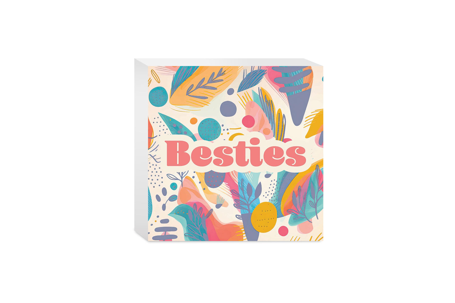 Valentine's Day Besties Abstract Pattern | 5x5