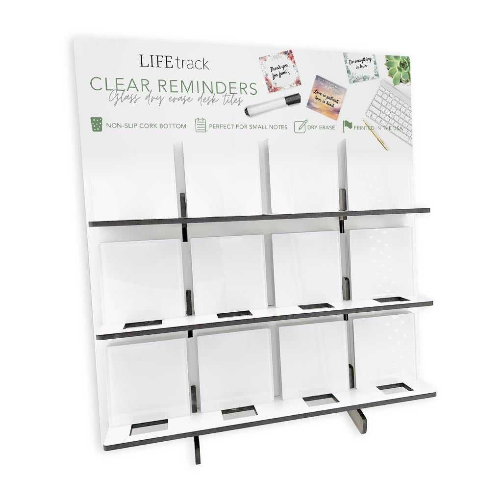Clear Reminders Colorful Faith GCSQ Display | 18.5x20