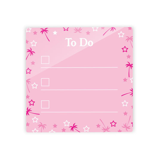 Pink Dream Stars and Palm Trees To Do | 4x4