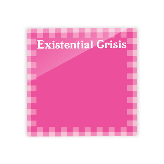 Pink Dream Checkered Existential Crisis | 4x4