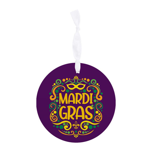 Mardi Gras Decorative Pattern | 4x4